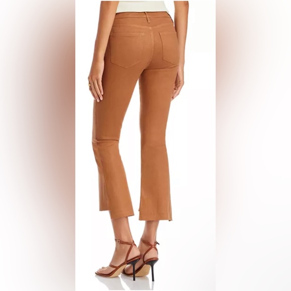 Frame Le Crop Mini Mid Rise Bootcut Jeans in Latte NWT 34 - Picture 3 of 12